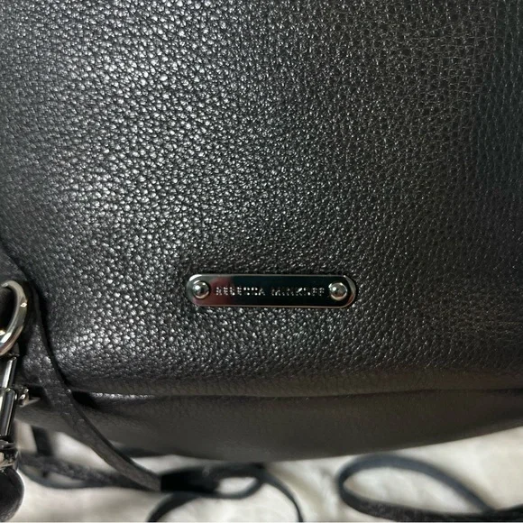 Rebecca Minkoff Julian Mini Convertible Backpack adjustable straps Black NWT - Picture 6 of 16